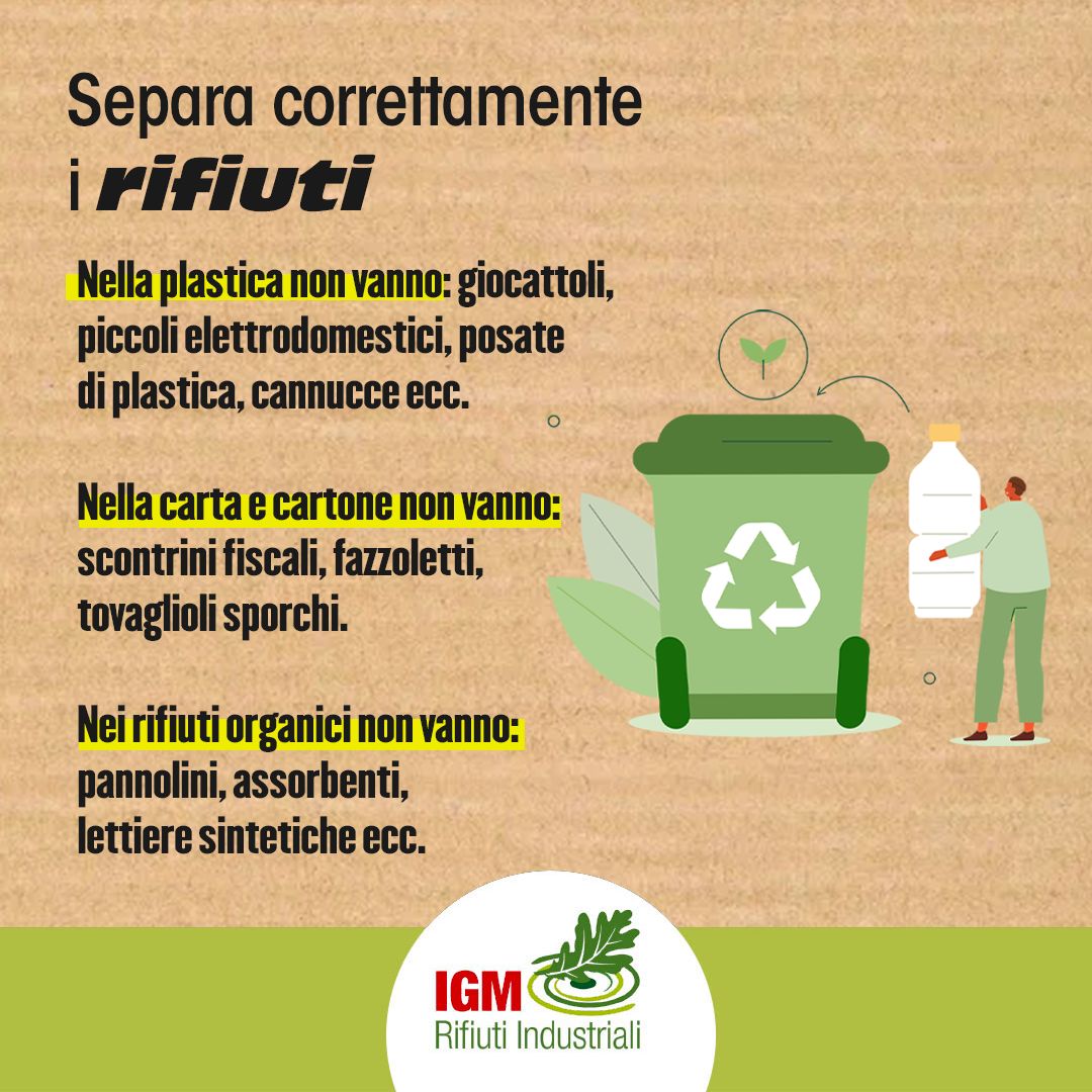 Floridia raccolta differenziata